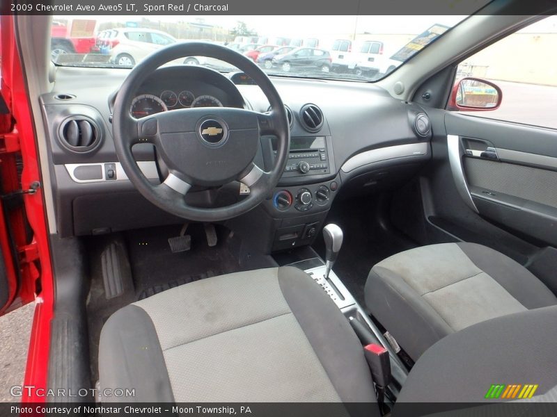 Sport Red / Charcoal 2009 Chevrolet Aveo Aveo5 LT
