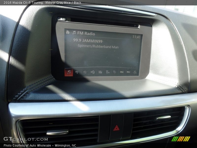 Meteor Gray Mica / Black 2016 Mazda CX-5 Touring