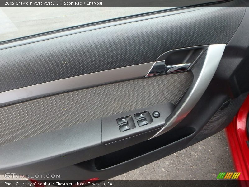 Sport Red / Charcoal 2009 Chevrolet Aveo Aveo5 LT