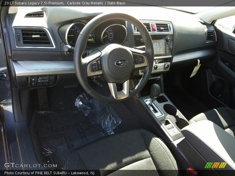 Carbide Gray Metallic / Slate Black 2017 Subaru Legacy 2.5i Premium