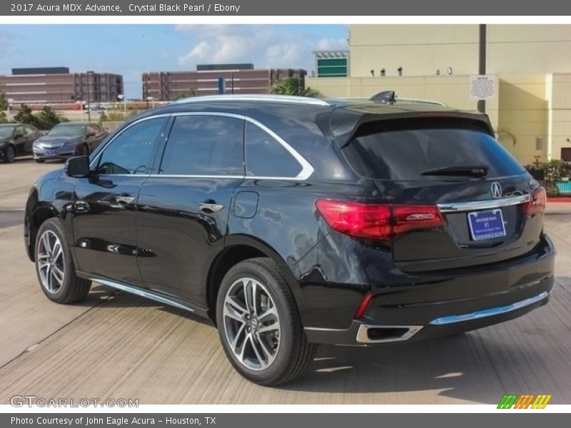 Crystal Black Pearl / Ebony 2017 Acura MDX Advance