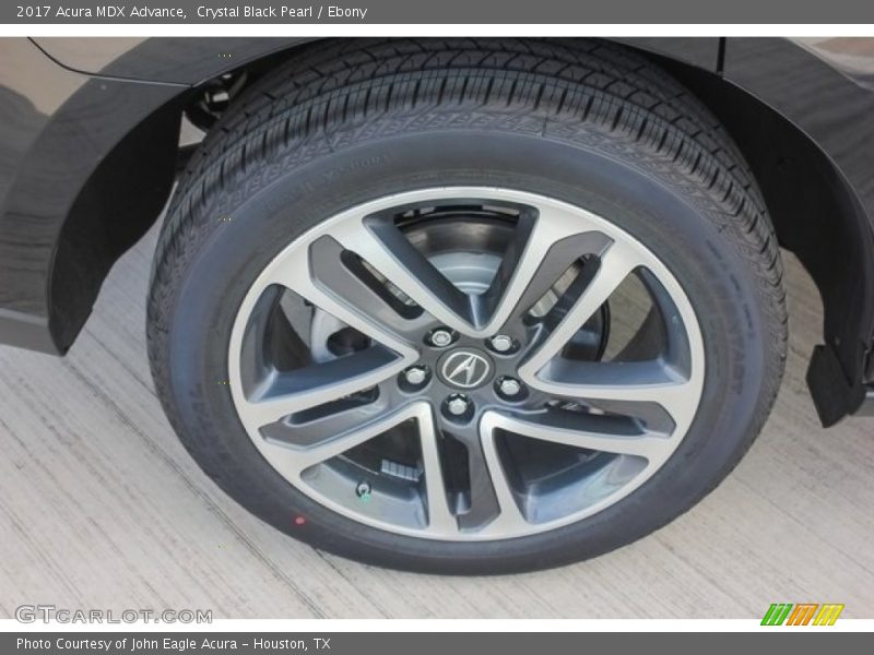 Crystal Black Pearl / Ebony 2017 Acura MDX Advance
