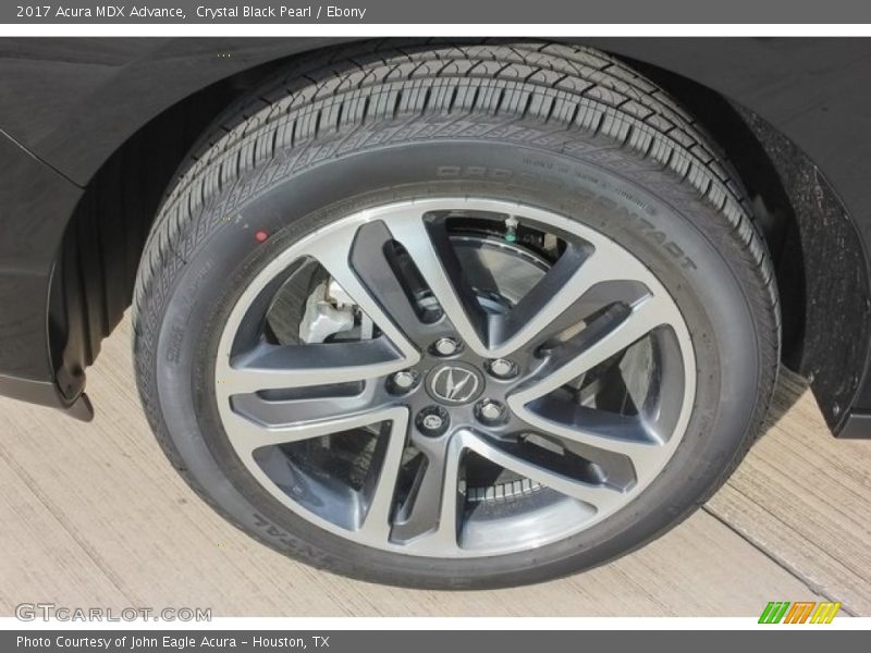 Crystal Black Pearl / Ebony 2017 Acura MDX Advance