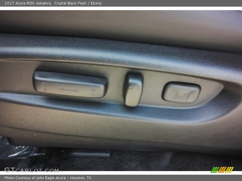 Crystal Black Pearl / Ebony 2017 Acura MDX Advance