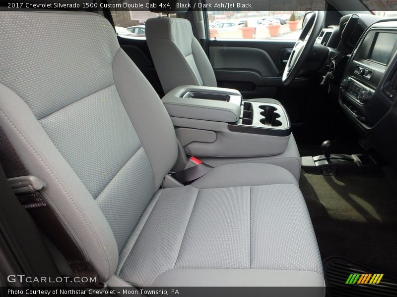 Black / Dark Ash/Jet Black 2017 Chevrolet Silverado 1500 Custom Double Cab 4x4