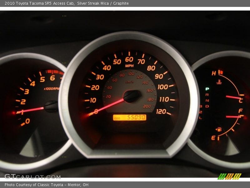 Silver Streak Mica / Graphite 2010 Toyota Tacoma SR5 Access Cab