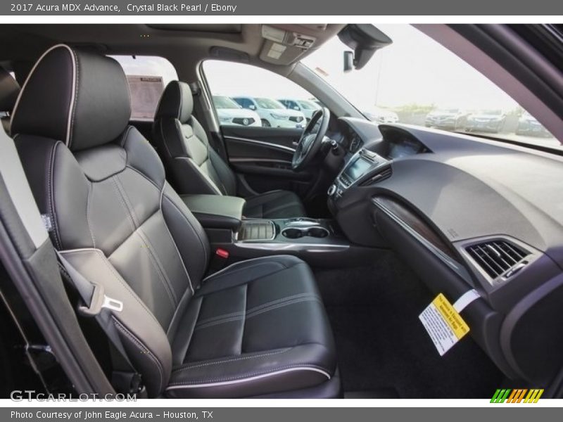 Crystal Black Pearl / Ebony 2017 Acura MDX Advance