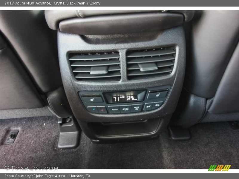 Crystal Black Pearl / Ebony 2017 Acura MDX Advance