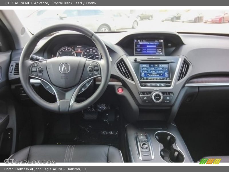 Crystal Black Pearl / Ebony 2017 Acura MDX Advance