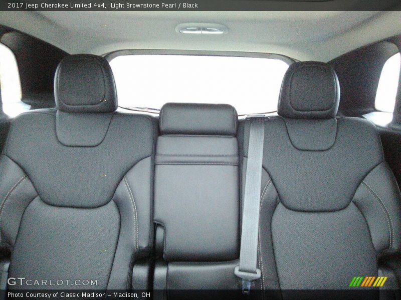 Light Brownstone Pearl / Black 2017 Jeep Cherokee Limited 4x4