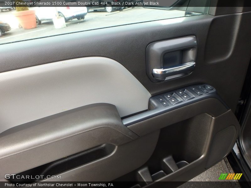 Black / Dark Ash/Jet Black 2017 Chevrolet Silverado 1500 Custom Double Cab 4x4