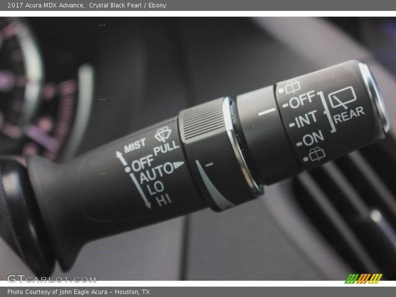 Crystal Black Pearl / Ebony 2017 Acura MDX Advance