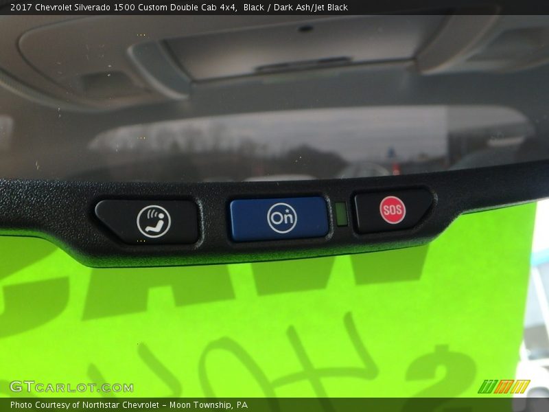 Black / Dark Ash/Jet Black 2017 Chevrolet Silverado 1500 Custom Double Cab 4x4