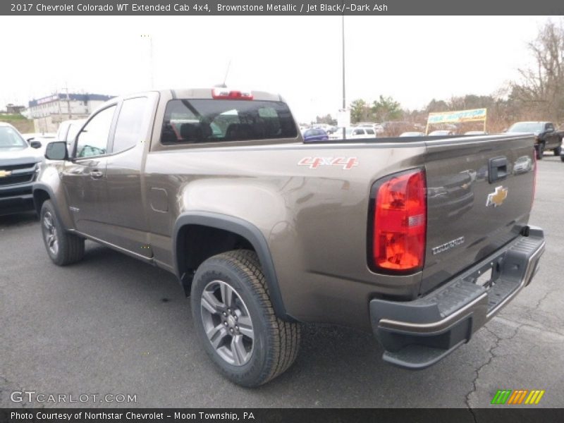 Brownstone Metallic / Jet Black/­Dark Ash 2017 Chevrolet Colorado WT Extended Cab 4x4