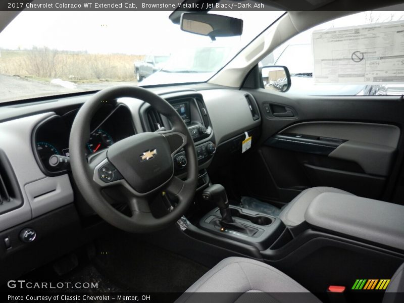 Brownstone Metallic / Jet Black/­Dark Ash 2017 Chevrolet Colorado WT Extended Cab