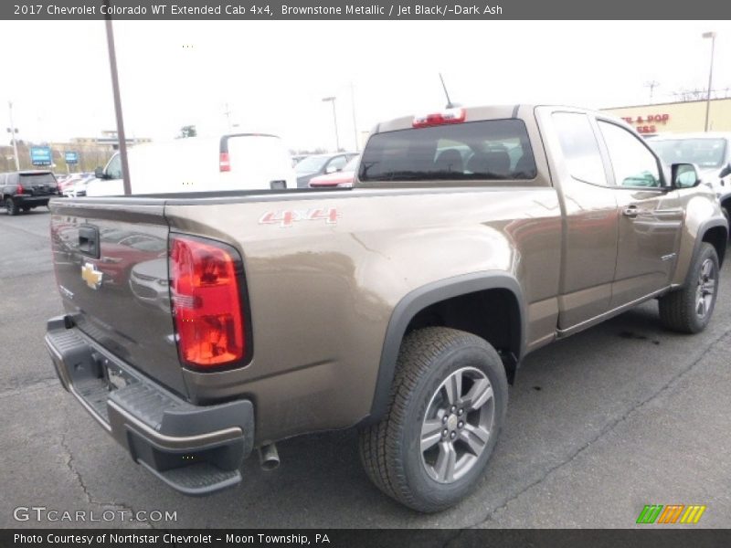 Brownstone Metallic / Jet Black/­Dark Ash 2017 Chevrolet Colorado WT Extended Cab 4x4