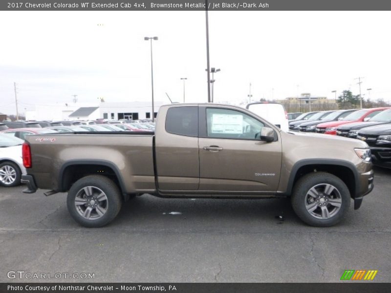  2017 Colorado WT Extended Cab 4x4 Brownstone Metallic