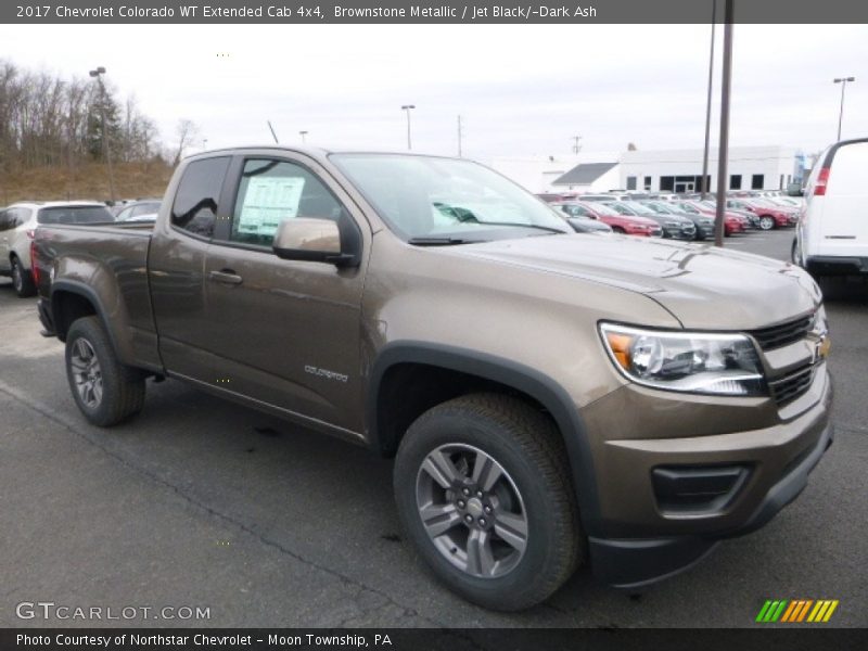  2017 Colorado WT Extended Cab 4x4 Brownstone Metallic