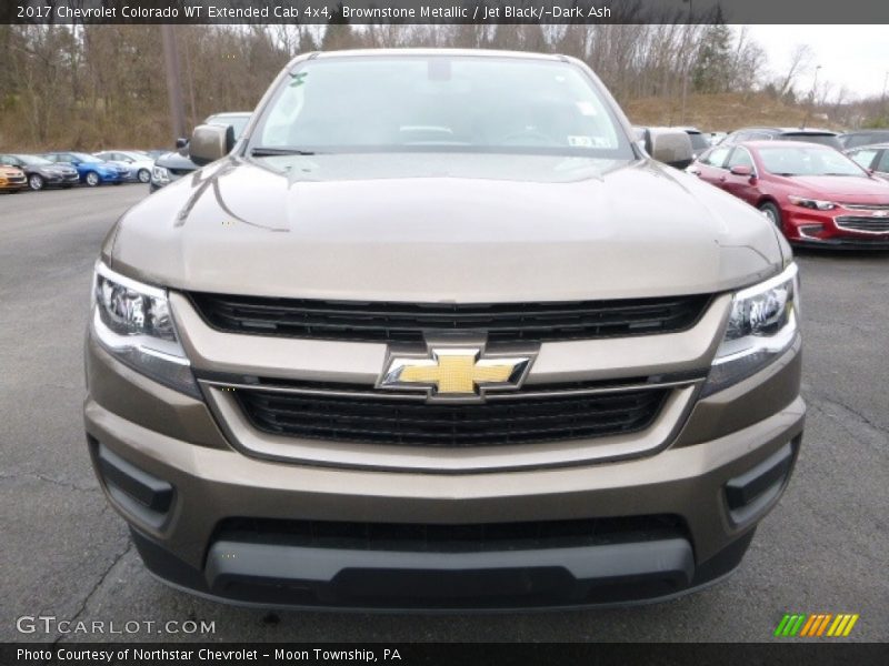 Brownstone Metallic / Jet Black/­Dark Ash 2017 Chevrolet Colorado WT Extended Cab 4x4