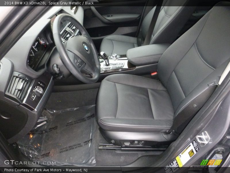Space Gray Metallic / Black 2014 BMW X3 xDrive28i