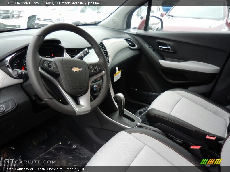 Crimson Metallic / Jet Black 2017 Chevrolet Trax LT AWD
