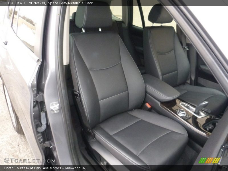 Space Gray Metallic / Black 2014 BMW X3 xDrive28i
