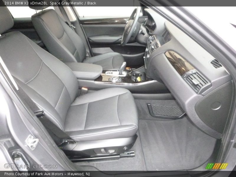 Space Gray Metallic / Black 2014 BMW X3 xDrive28i