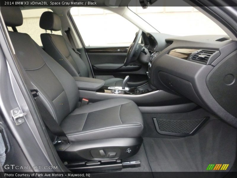 Space Gray Metallic / Black 2014 BMW X3 xDrive28i