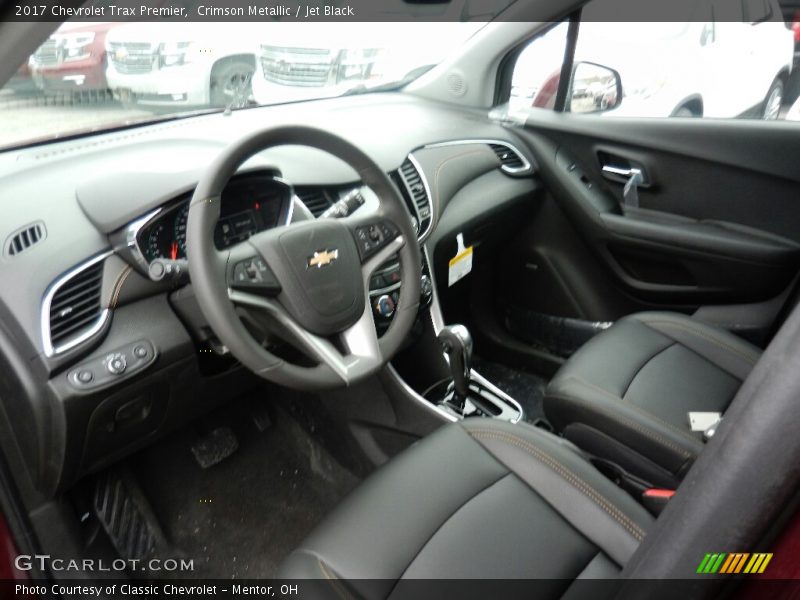  2017 Trax Premier Jet Black Interior