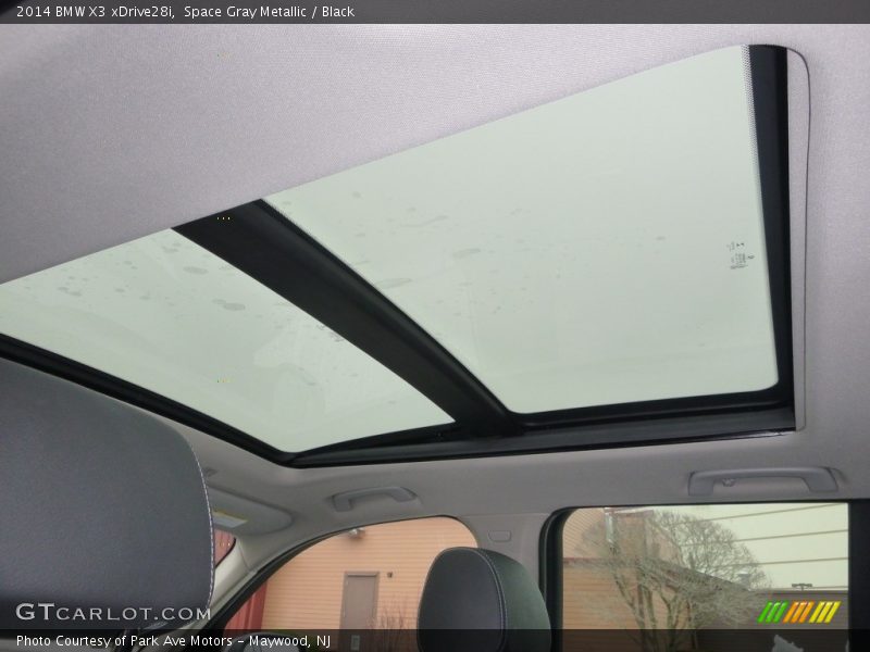 Space Gray Metallic / Black 2014 BMW X3 xDrive28i