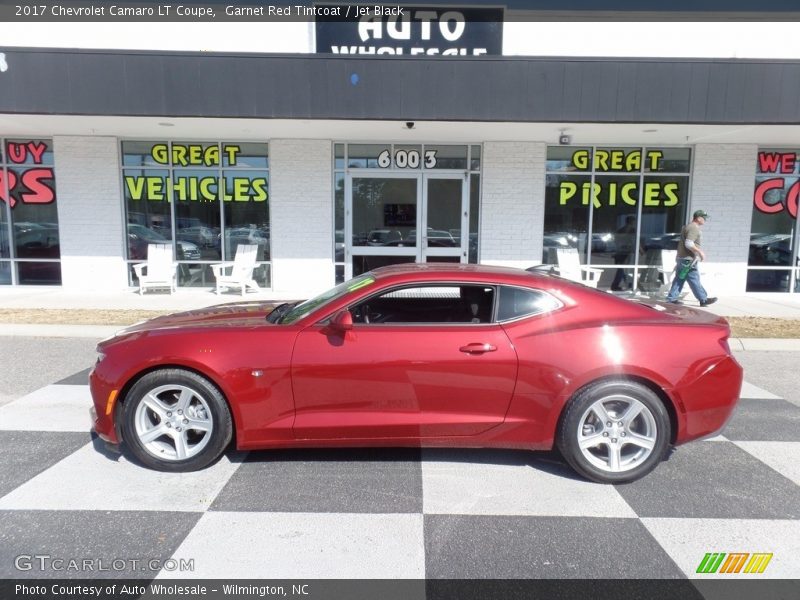 Garnet Red Tintcoat / Jet Black 2017 Chevrolet Camaro LT Coupe
