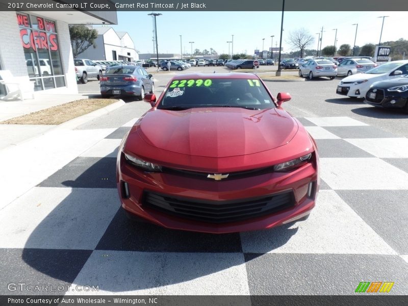 Garnet Red Tintcoat / Jet Black 2017 Chevrolet Camaro LT Coupe