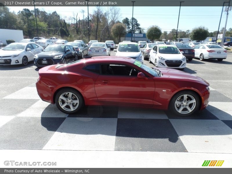 Garnet Red Tintcoat / Jet Black 2017 Chevrolet Camaro LT Coupe