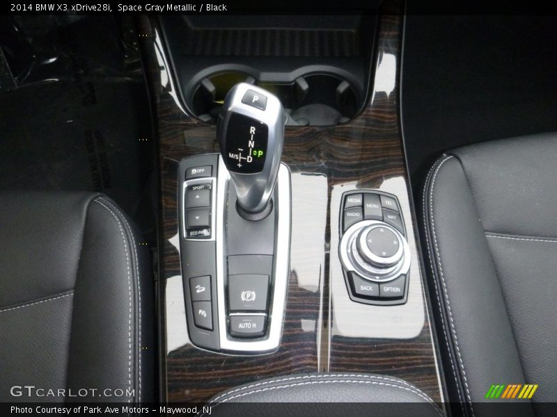 Space Gray Metallic / Black 2014 BMW X3 xDrive28i