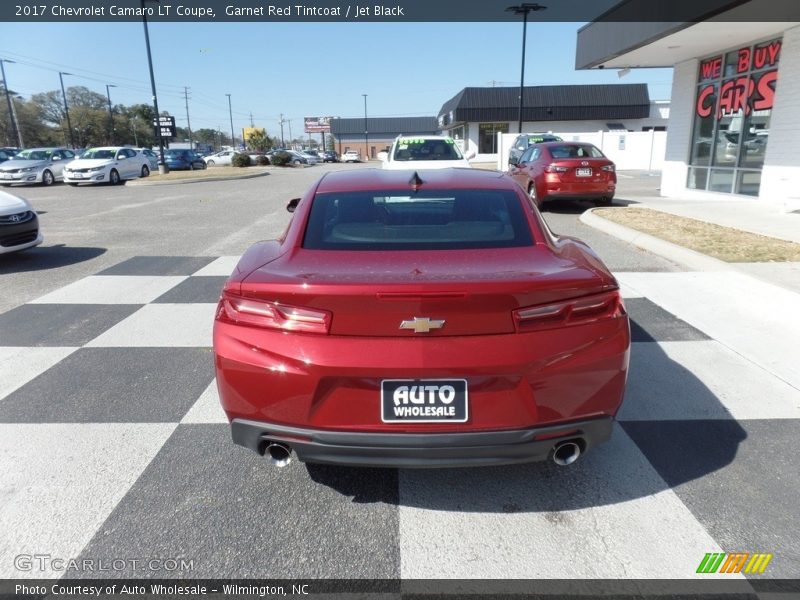 Garnet Red Tintcoat / Jet Black 2017 Chevrolet Camaro LT Coupe