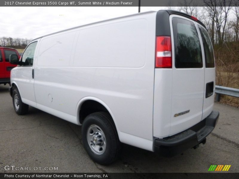 Summit White / Medium Pewter 2017 Chevrolet Express 3500 Cargo WT