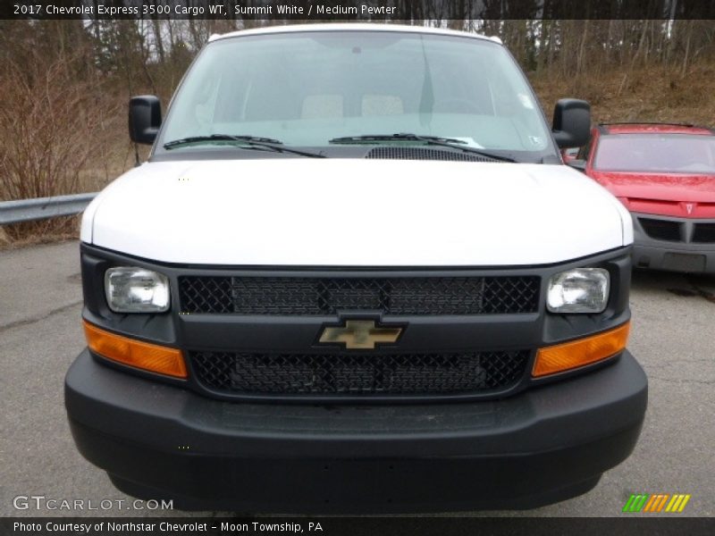Summit White / Medium Pewter 2017 Chevrolet Express 3500 Cargo WT