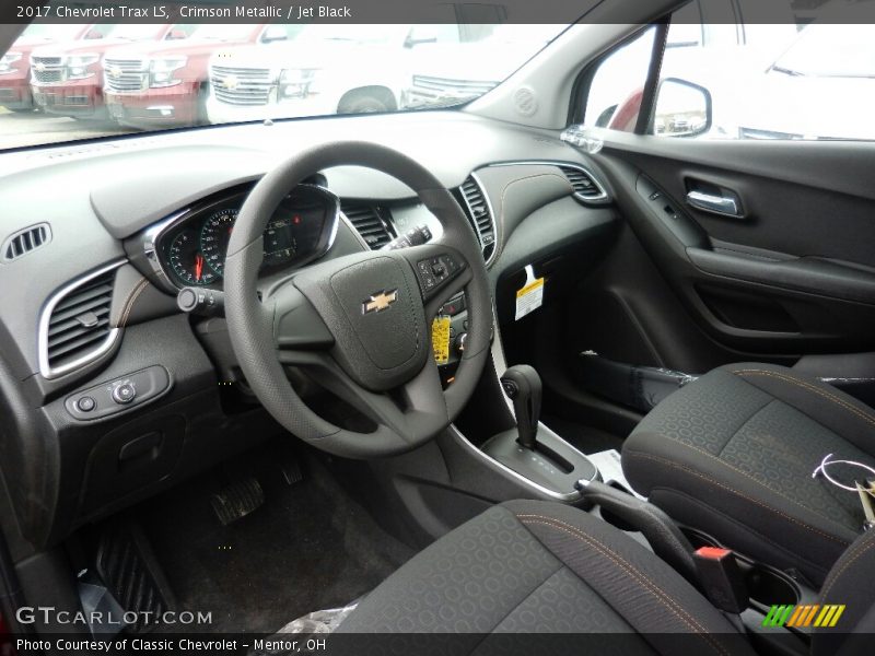 Crimson Metallic / Jet Black 2017 Chevrolet Trax LS