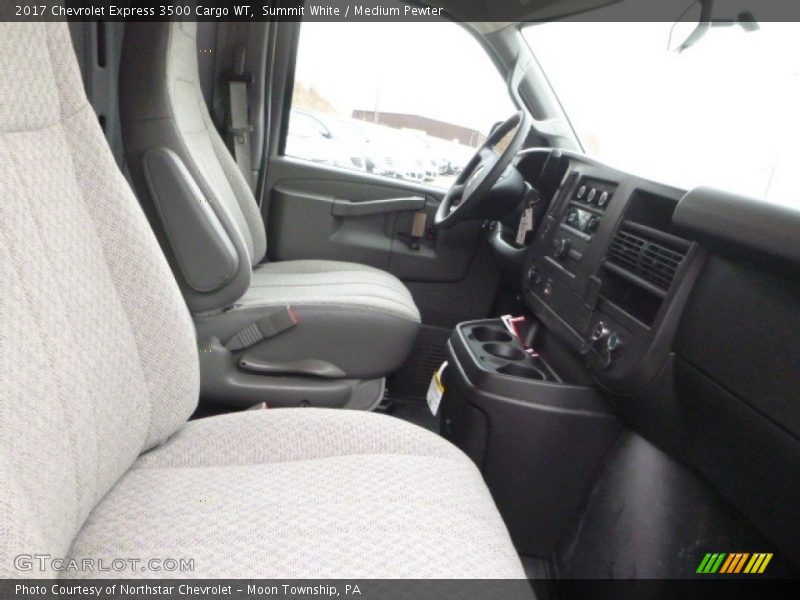 Summit White / Medium Pewter 2017 Chevrolet Express 3500 Cargo WT