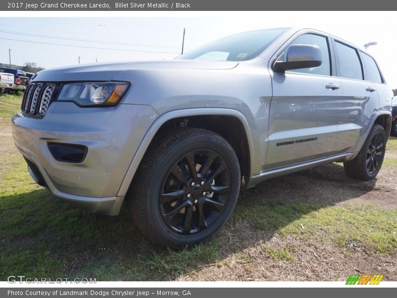 Billet Silver Metallic / Black 2017 Jeep Grand Cherokee Laredo