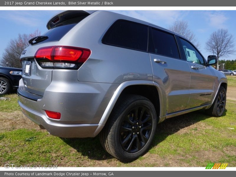Billet Silver Metallic / Black 2017 Jeep Grand Cherokee Laredo