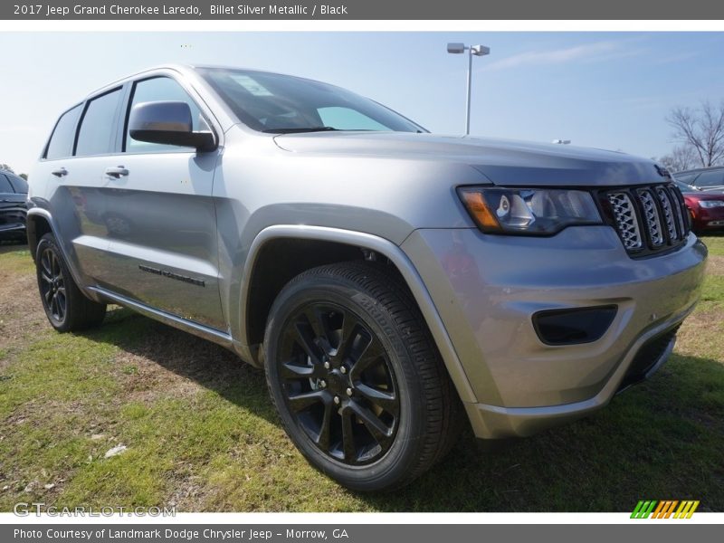 Billet Silver Metallic / Black 2017 Jeep Grand Cherokee Laredo