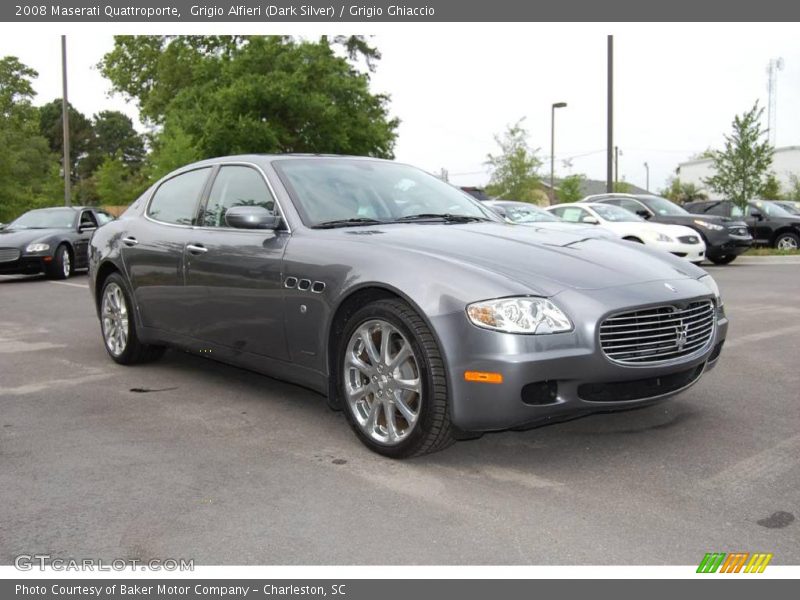 Grigio Alfieri (Dark Silver) / Grigio Ghiaccio 2008 Maserati Quattroporte
