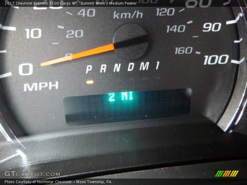 Summit White / Medium Pewter 2017 Chevrolet Express 3500 Cargo WT