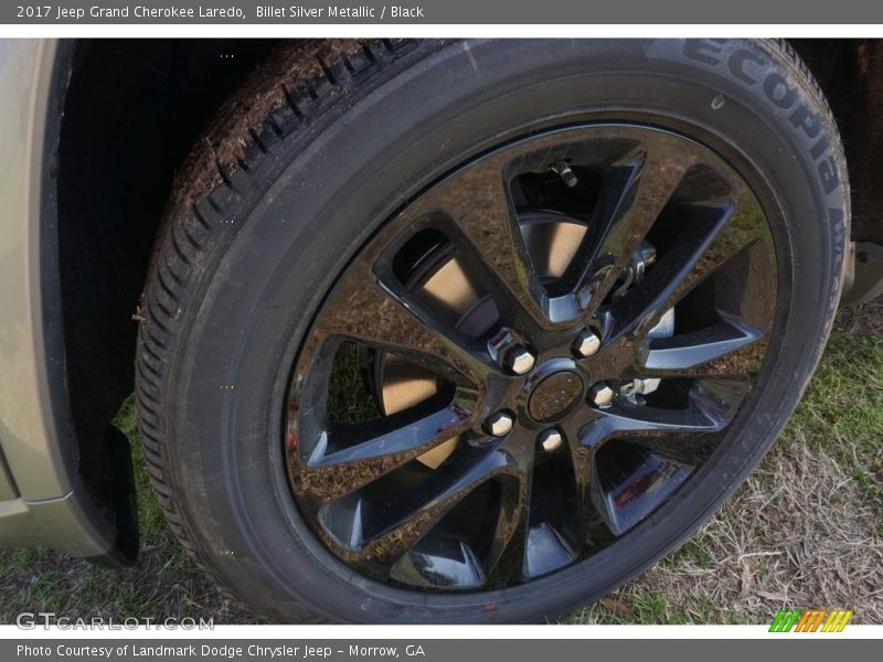Billet Silver Metallic / Black 2017 Jeep Grand Cherokee Laredo