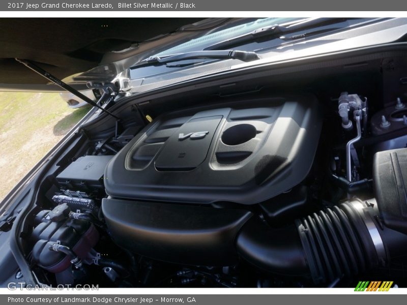 Billet Silver Metallic / Black 2017 Jeep Grand Cherokee Laredo