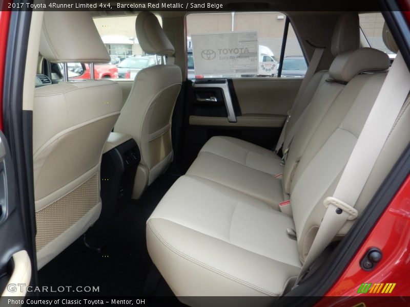 Barcelona Red Metallic / Sand Beige 2017 Toyota 4Runner Limited 4x4