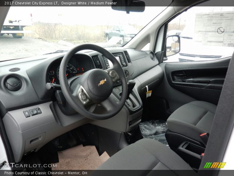 Designer White / Medium Pewter 2017 Chevrolet City Express LT