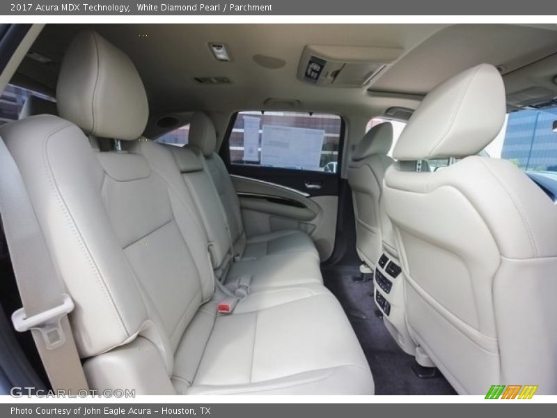 White Diamond Pearl / Parchment 2017 Acura MDX Technology