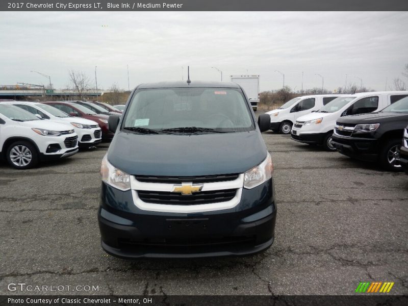 Blue Ink / Medium Pewter 2017 Chevrolet City Express LT